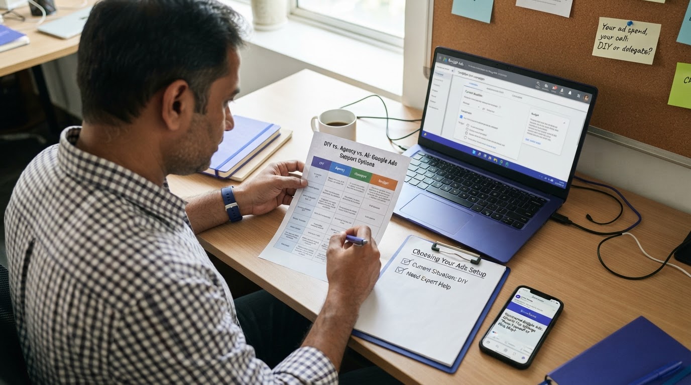 Sponsored Google Ads: Should You Manage Them Yourself or Hire Help?